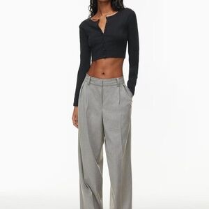 Sunday Best Green Crop Cardigan - Size XS